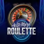 Auto Mega Roulette slot icon by Pragmatic Play, available at Wonaco Casino