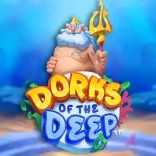 Dorks of the Deep slot logo by Hacksaw Gaming at Wonaco CasinoDorks of the Deep