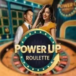 PowerUP Roulette game by Pragmatic Play – logo hosted on Wonaco Casino